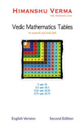 Vedic Mathematics Tables: Tables in Numbers and words both inluding tables of .5, .25 and .75