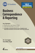Taxmanns Business Correspondence & Reporting (Paper 2 | BCR)  Study material in simple and concise language with word example