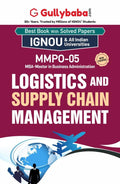 Gullybaba IGNOU MBA (New) 3rd Sem MMPO05 Logistics and Supply Chain Management in English