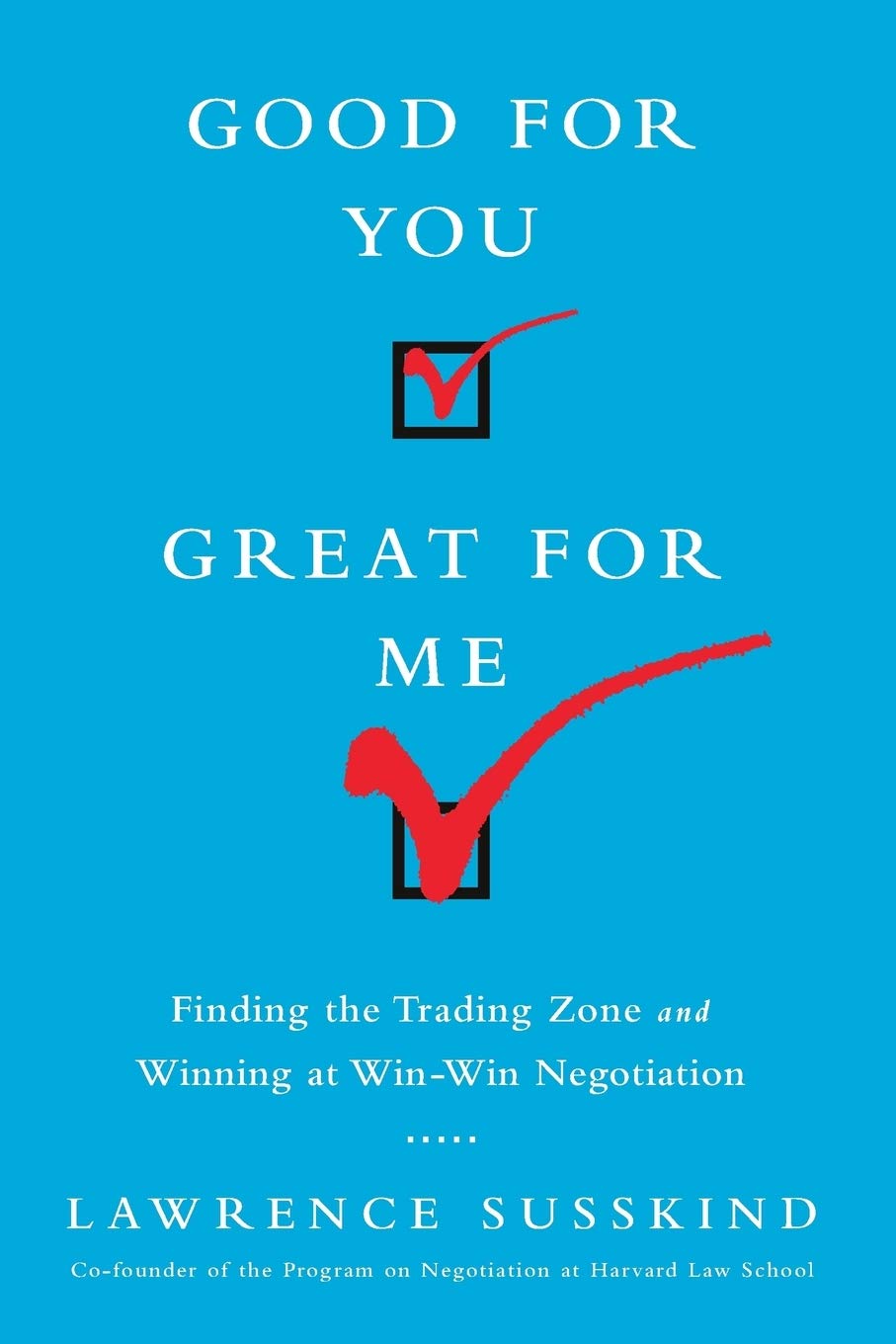 GOOD FOR YOU, GREAT FOR ME