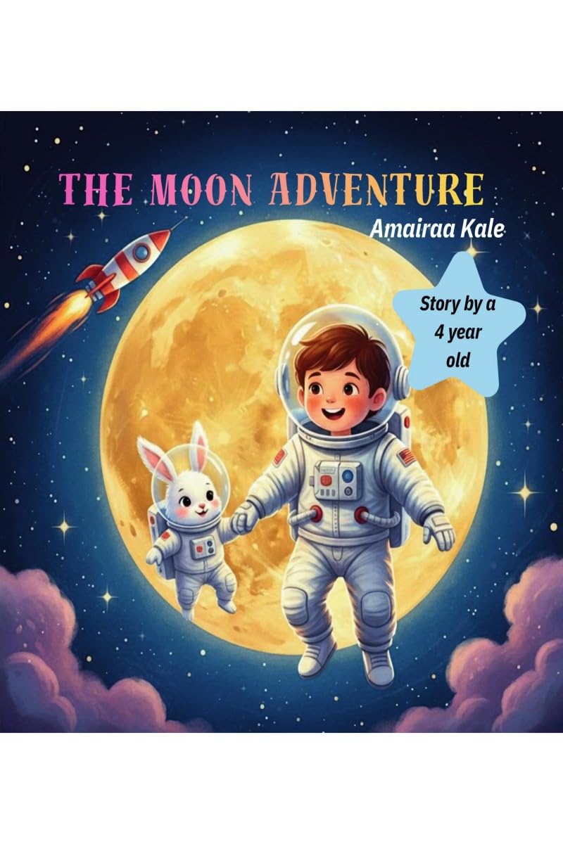 The Moon Adventure: Written by a 4 year old