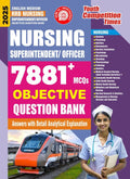 RRB NURSING Superintenden Officer Objective Question Bank English Medium 7881+ (2025)