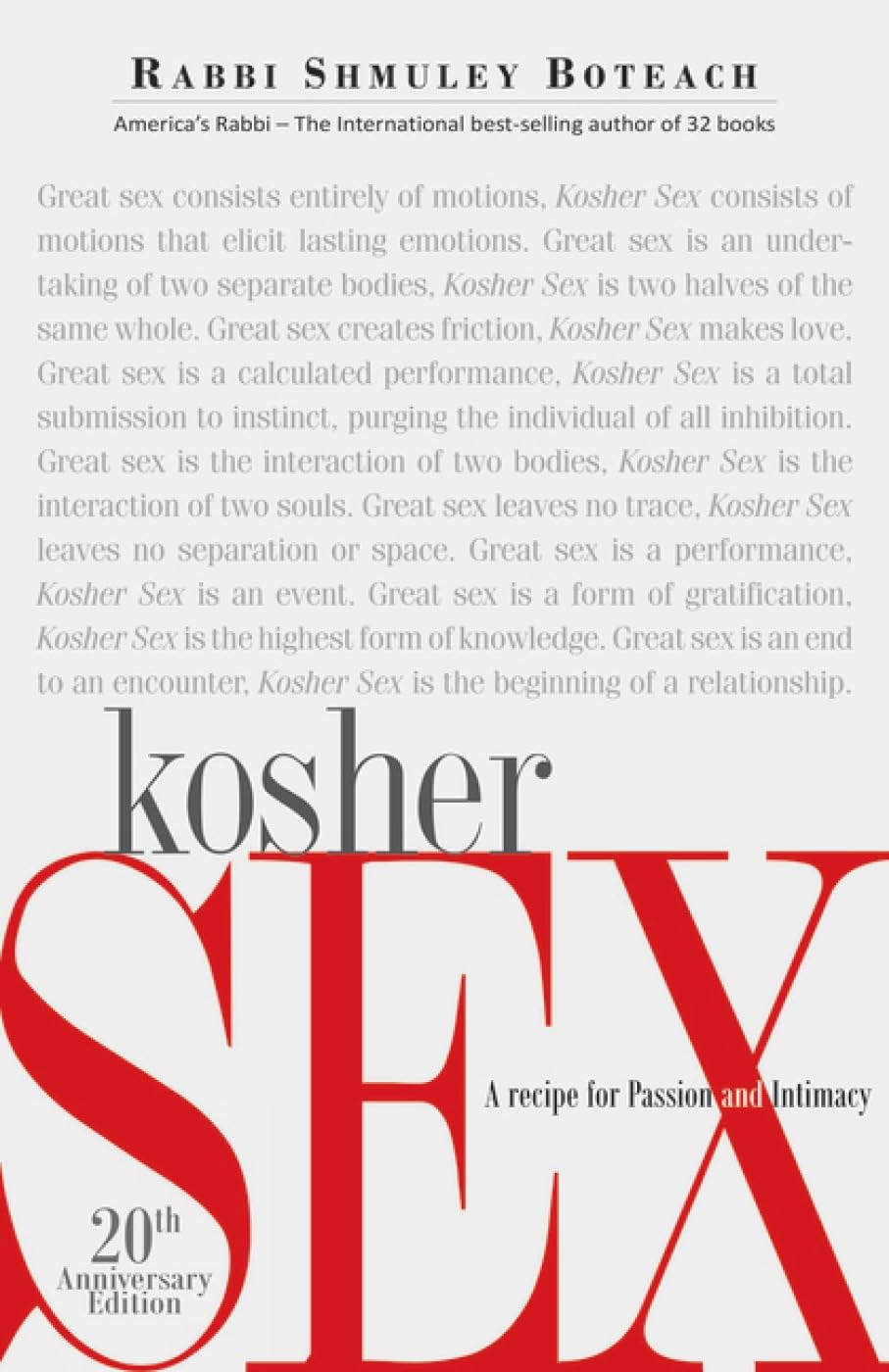 Kosher Sex (20Th Anniversary E