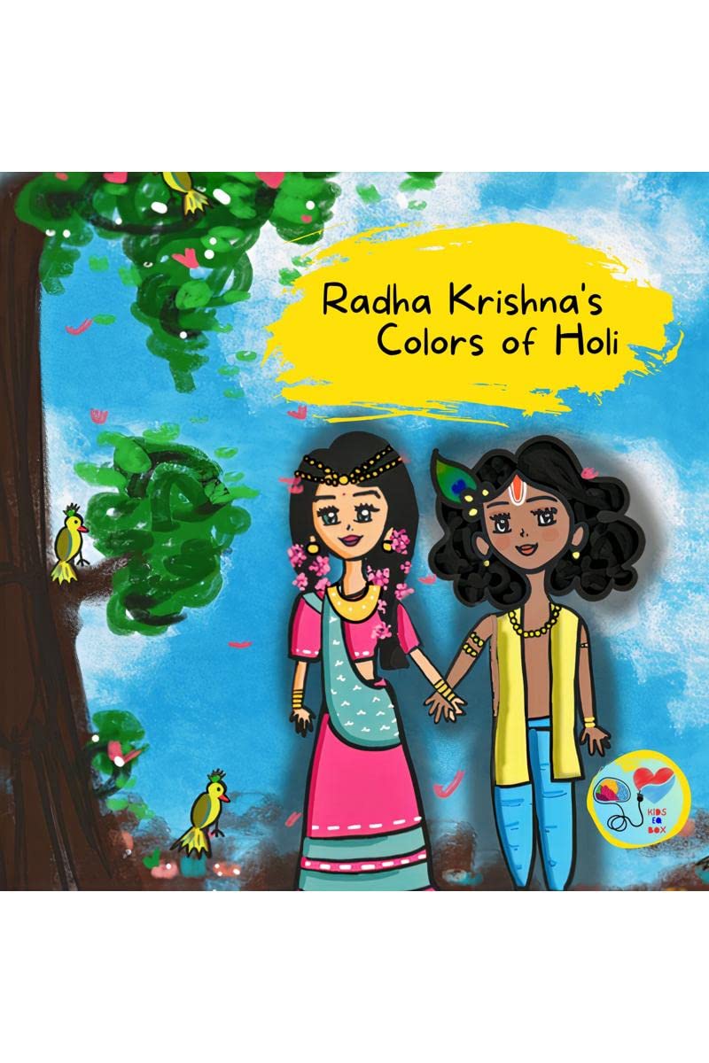 Radha Krishnas Colors of Holi