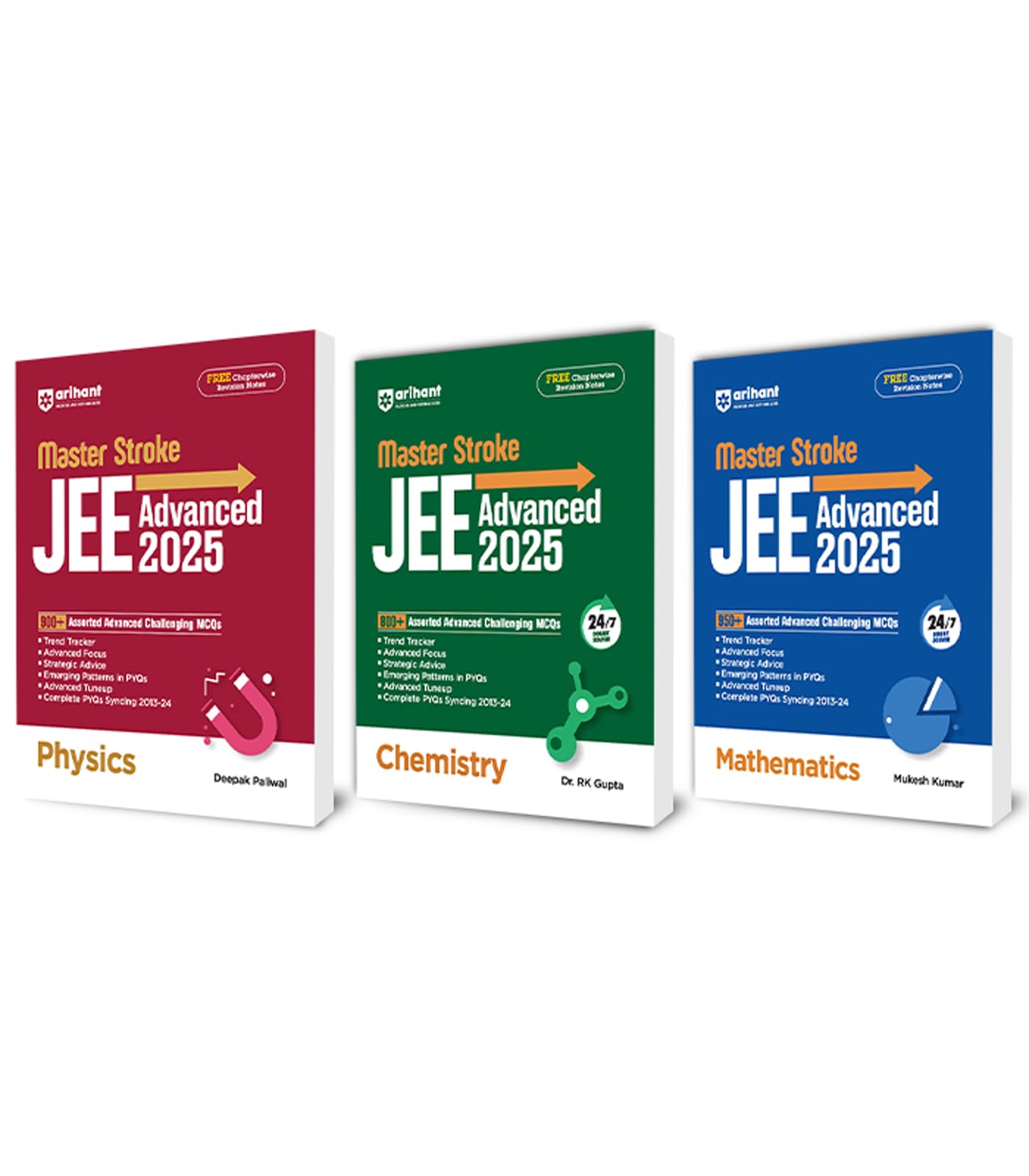 (Old Edition) Arihant Master Stroke JEE Advanced Physics, Chemistry and Math 2025