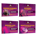 PW CA Foundation Flashbook  Business Economics, Quantitative Aptitude, Business Laws and Accounts Combo Set of 4 Books | Detail