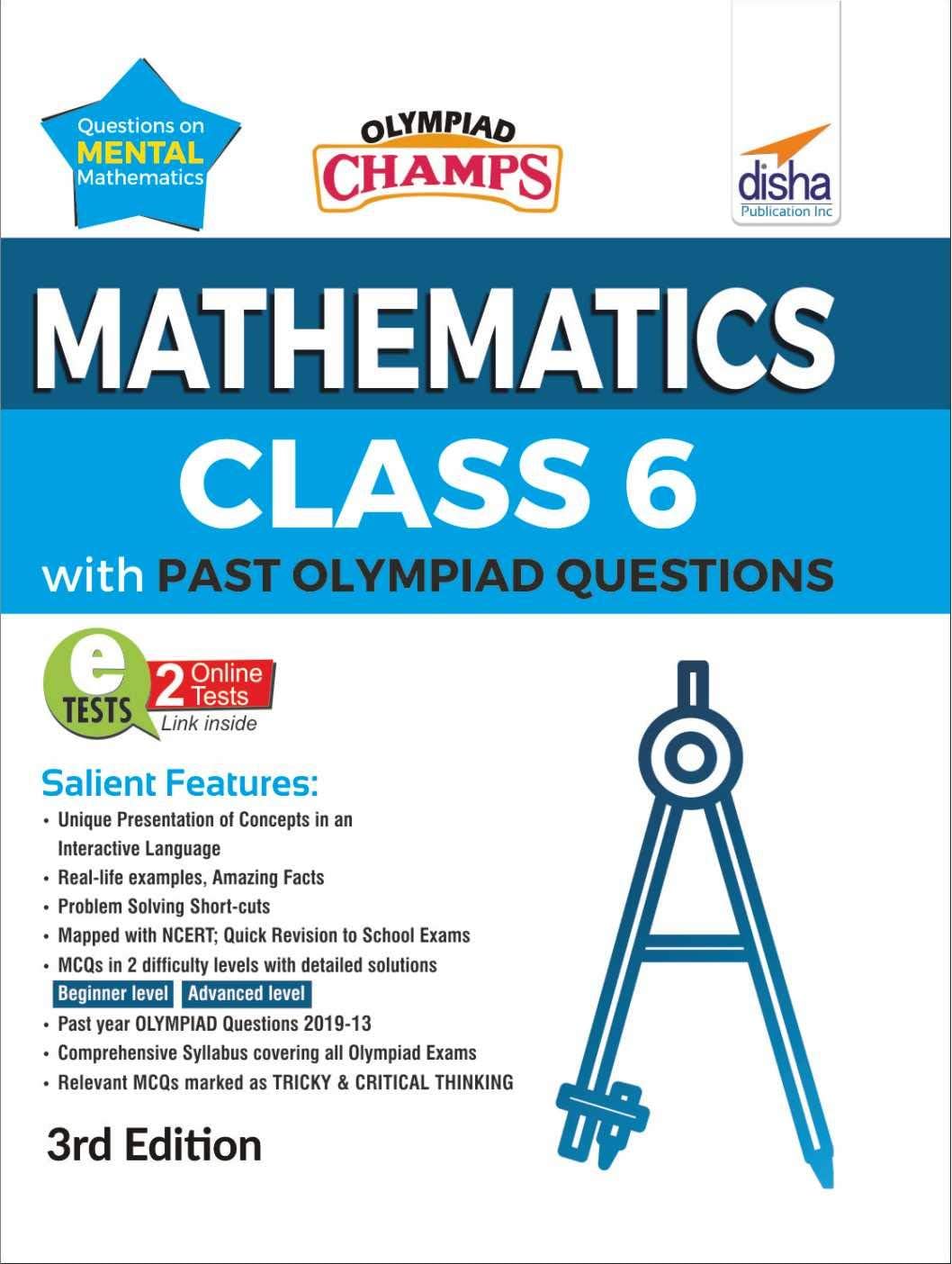 Olympiad Champs Mathematics Class 6 With Past Olympiad Questions 3Rd Edition