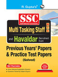 SSC : Multi Tasking Staff (MTS : NonTechnical) and Havaldar Recruitment Exam  Previous Years Papers & Practice Test Papers