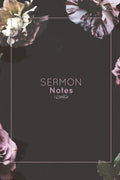Sermon Notes: Record Bible Scripture, Write Prayer Requests, Further Study Notes, Reflect on God & Church, Sermons Journal, Chri