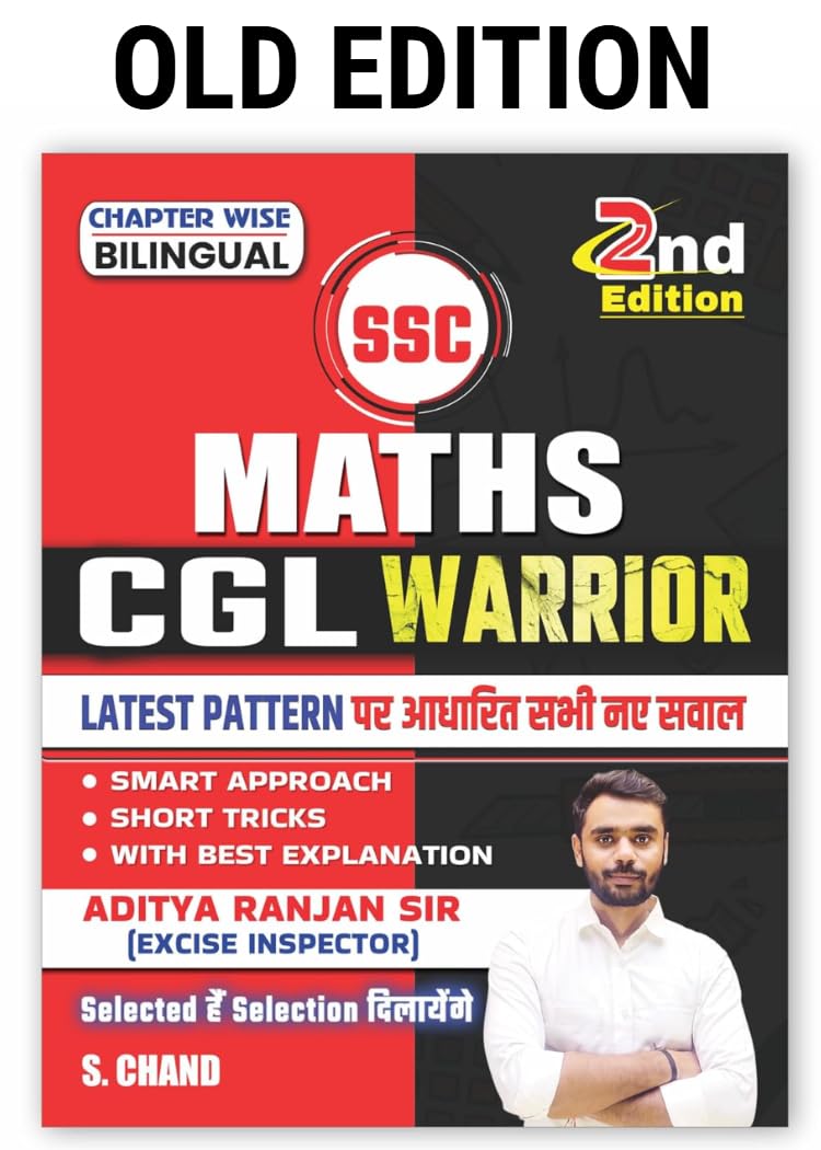 Aditya Ranjan Sir SSC Maths CGL Warrior 2025 | Mathematics | PYQ Question Bank, Chapter wise, Short Tricks, Best Explanation | M