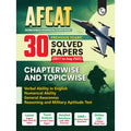 PW 30 AFCAT Chapterwise & Topicwise Previous Years Solved Papers (Aug 2025  2011) PYQ For Flying, Technical & Ground Duty (Non