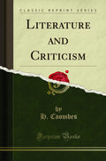 Literature and Criticism (Classic Reprint)
