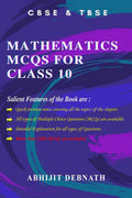 MATHEMATICS MCQS FOR CLASS 10 : MATHEMATICS MCQS FOR CLASS 10 (CBSE AND TBSE)