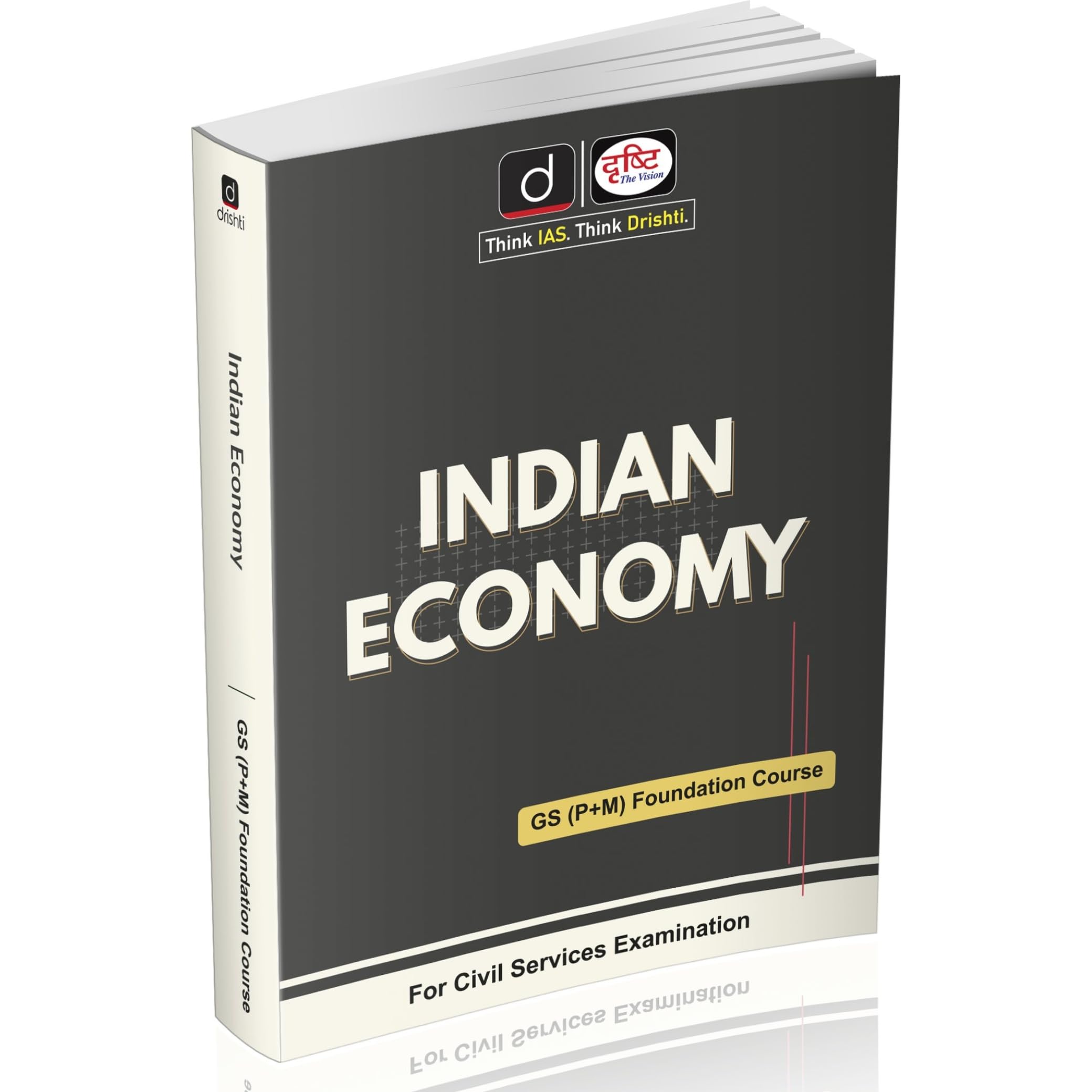 Drishti Ias Upsc Books 2026, Indian Economy, Class Notes, Upsc Books 2025, Gs Prelims + Mains, English Medium, Updated Civil Ser