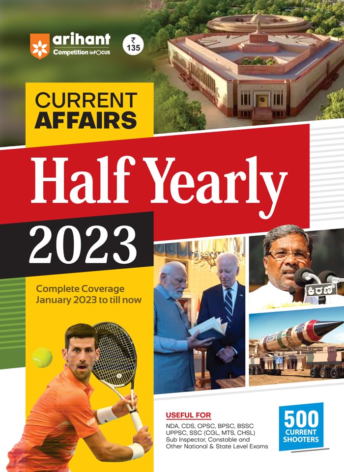 Current Affairs Half Yearly 2023