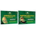 PW CA Intermediate Flashbook  Corporate & Other Laws and Auditing & Ethics Combo Set of 2 Books | Detailed Charts For Quick Rev