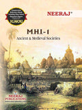 NEERAJ MHI01 Ancient and Medieval Societies IGNOUChapter Wise Help Book including Many Solved SAMPLE Papers & Important Exam 