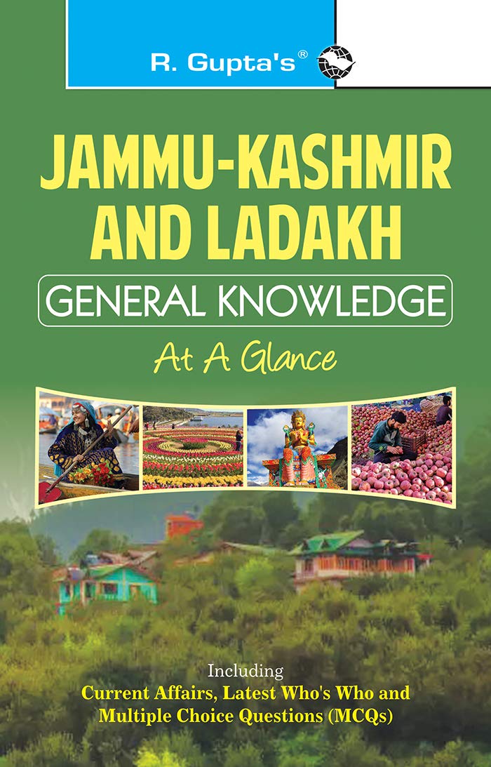 JammuKashmir and Ladakh General Knowledge : At a Glance