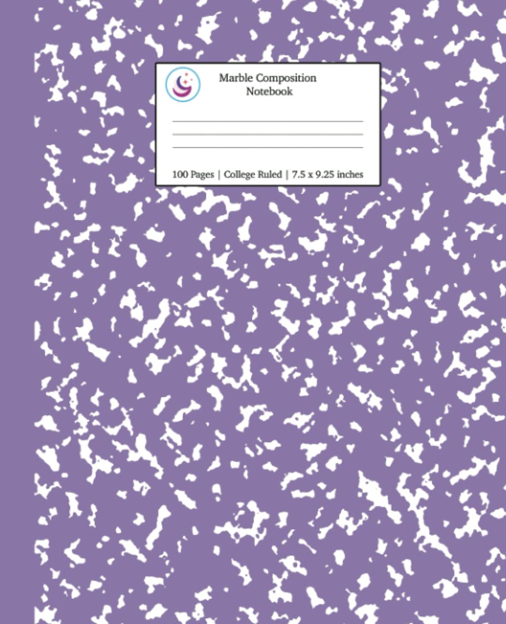 Marble Composition Notebook College Ruled: Lavender Marble Notebooks, School Supplies, Notebooks for School (Notebooks College R