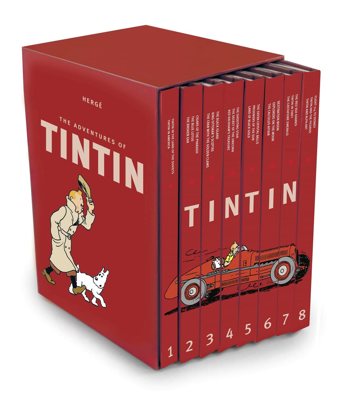 Adventures of Tintin Complete Set (The Adventures of Tintin  Compact Editions)