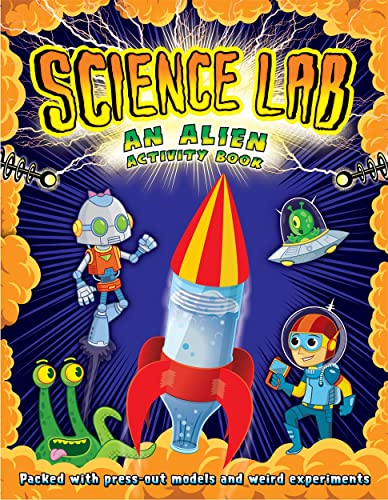 Science Lab (An Alien Activity Book) | Sticker and Activity Book | For 3 to 6 Year Old Kids