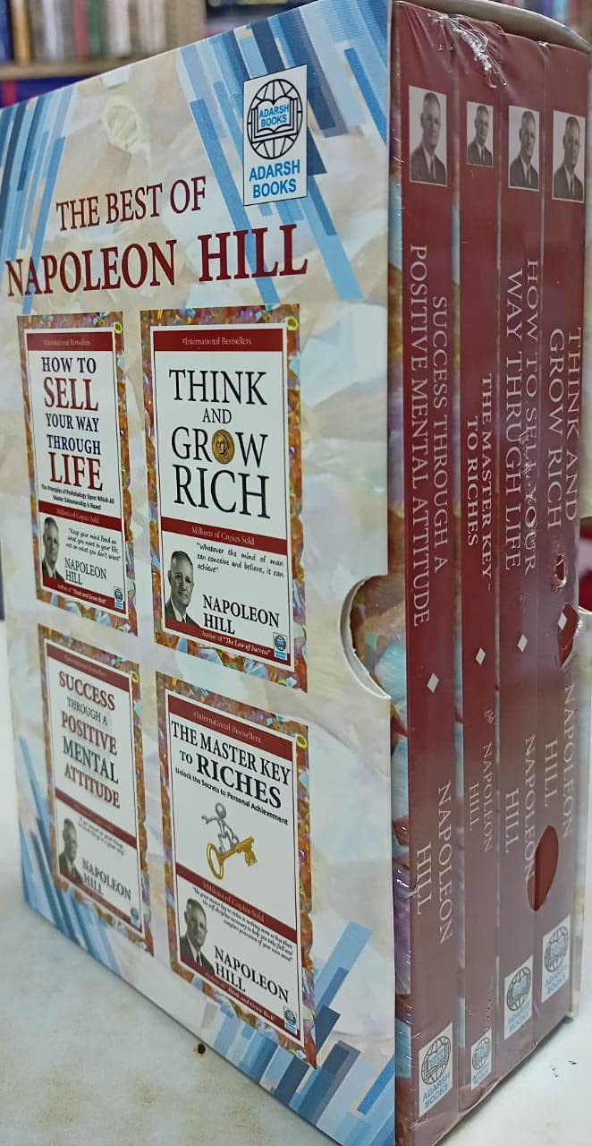 Best Of Napolean Hill (Set Of 4 Books)