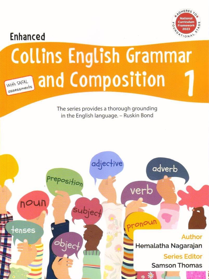 Enhanced Collins English Grammar And Composition Class 1