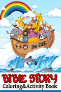 Bilbe Story coloring&activity book for kids all ages: A Fascinating Journey through Mazes, Puzzles, Word Search, Q&As, and many