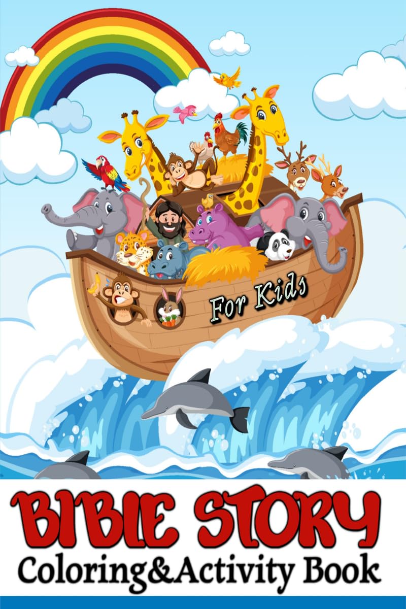 Bilbe Story coloring&activity book for kids all ages: A Fascinating Journey through Mazes, Puzzles, Word Search, Q&As, and many