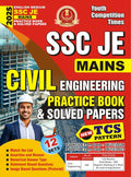 SSC JE Mains Practice Book & Solved Papers 12 Sets 2025 (English Medium)