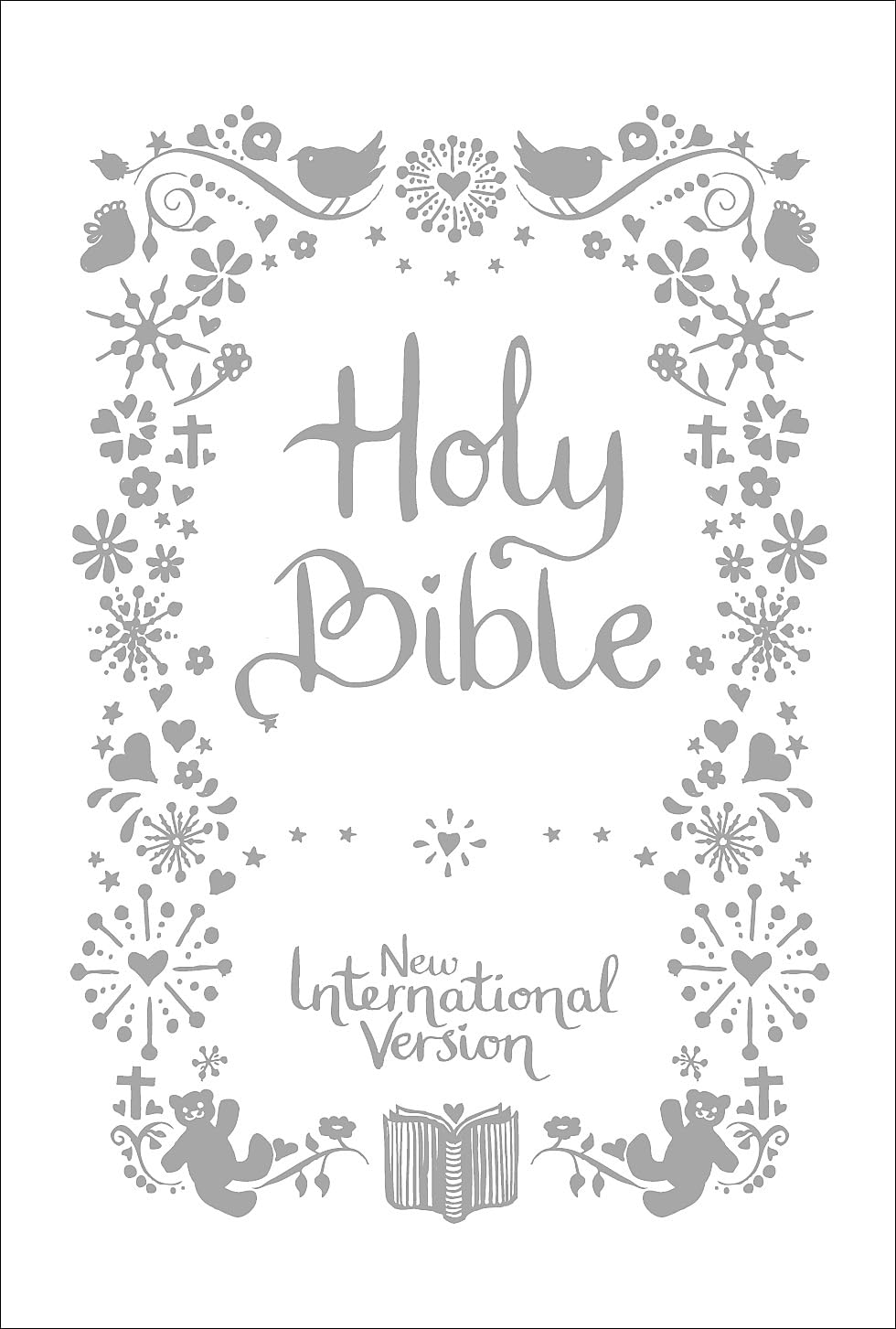 Niv Tiny White Christening Bible