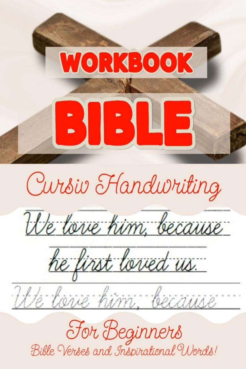 Bible Cursive Handwriting Workbook : A cursive writing practice workbook, perfects for Adults, Teens or Kids |Sunday School.