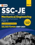 Ssc Junior Engineer Paper Ii  Mechanical Engineering Conventional Solved Papers (Exams Held Between 20072021)