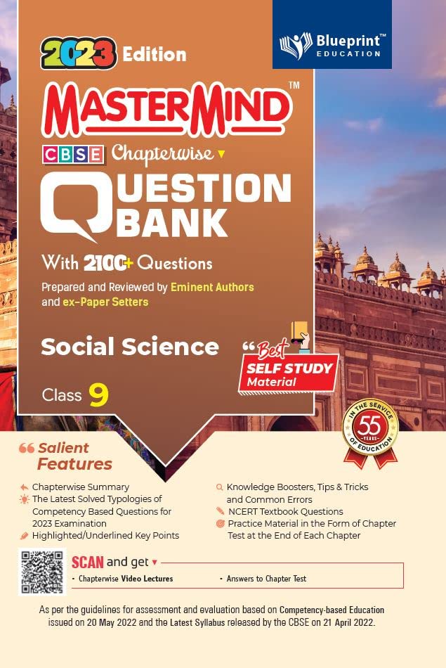 Master Mind Social Science Cbse Class 9 Question Bank. 2100+ Questions Based On Latest Pattern For 2023 Examination. A Panel Of 