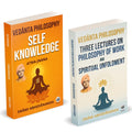 Self Knowledge | Three Lectures On Philosophy Of Work | Swami Abhedananda Combo Gift Pack Set Hindu Spiritual Books in English H
