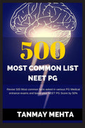 500 Most Common List NeetPg