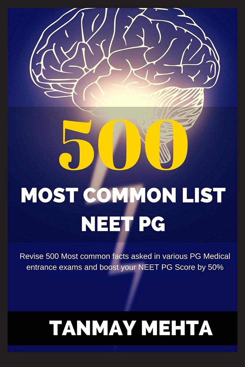 500 Most Common List NeetPg