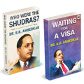 Who Were The Shudras | Waiting For A Visa | Dr. Br Ambedkar Books | English Paperback Combo Set | The Original Edition | Who Wer