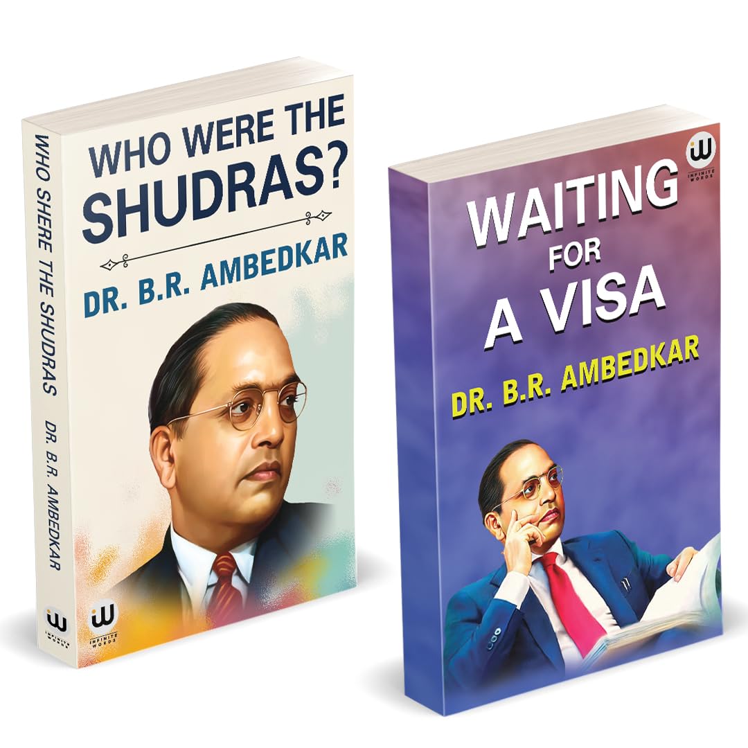 Who Were The Shudras | Waiting For A Visa | Dr. Br Ambedkar Books | English Paperback Combo Set | The Original Edition | Who Wer