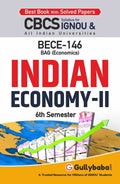 Gullybaba IGNOU BAG 6th Sem BECE146 Indian Economy  II in English  Latest Edition IGNOU Help Book with Solved Previous Year