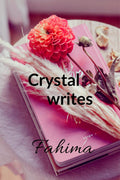 Crystal Writes : Story of a 12  year  old girl. How she writes, plans, and flops. Days in her life. Etc.