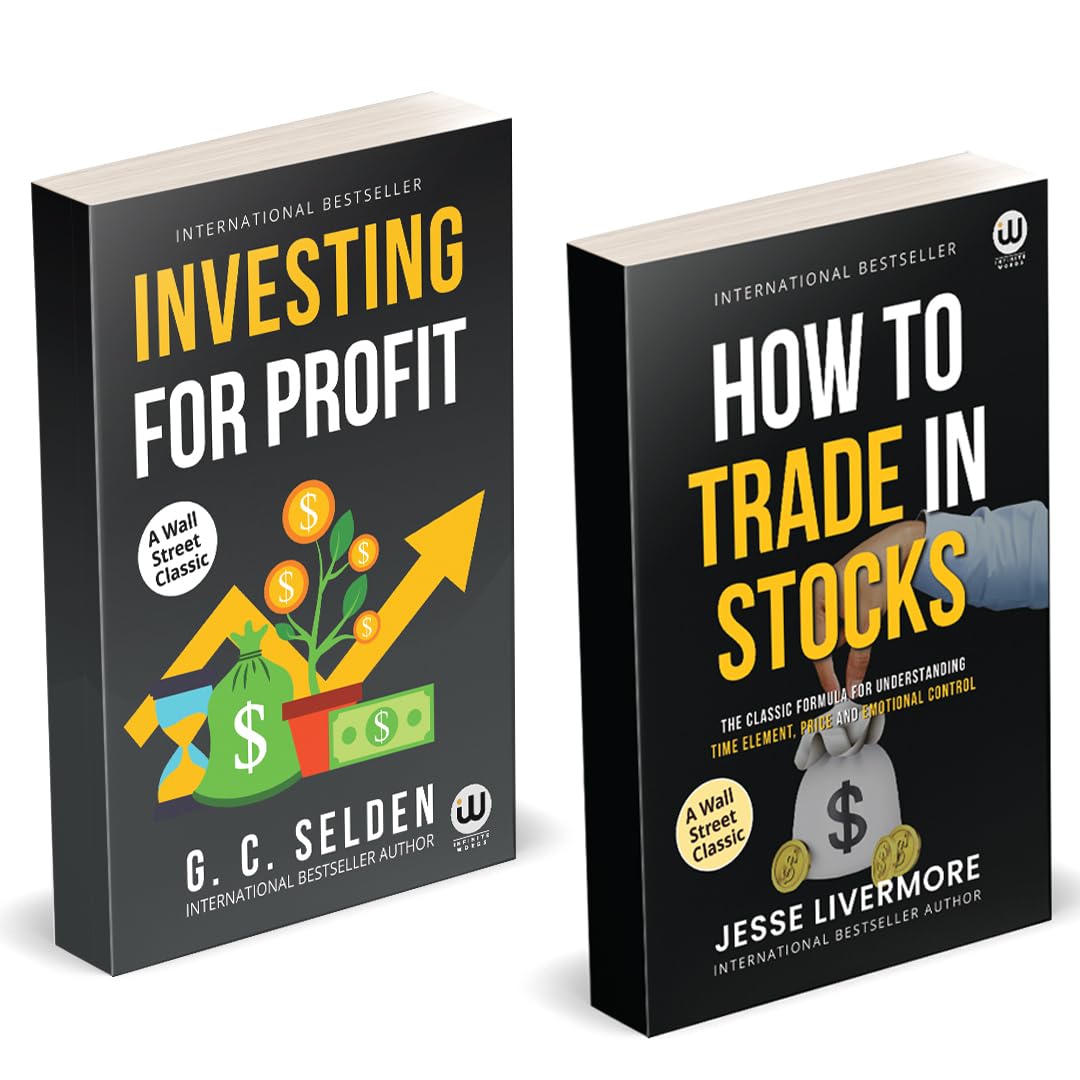 Investing For Profit | How To Trade In Stocks | G. C. Selden Book | Jesse Livermore | Combo Gift Set Pack | Gc Selden English Mo