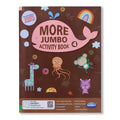 Navneet More Jumbo Activity Book 4 Fun Activities For Kids Symmetry Drawing, Handwriting Practice, Skip Counting, Crosswords, 
