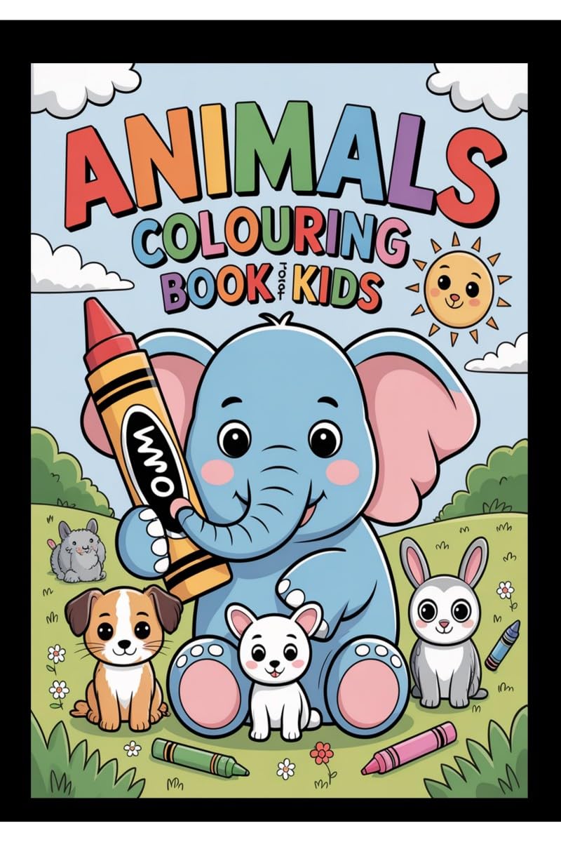 Animals Colouring Book Kids
