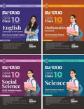 Disha Combo Of Super 10 Cbse Class 10 Science, Social Science, Mathematics & English Language & Literature 2024 Sample Papers 2N