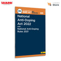 Taxmanns National AntiDoping Act 2022 with National AntiDoping Rules 2021 [Bare Act with Section Notes]  Comprehensive | WA