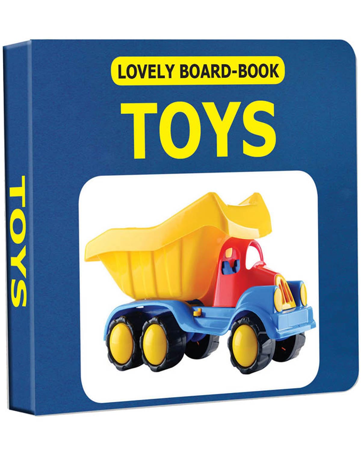 Toys Board Book For Babies & Toddlers (02 Years) | Learn Toy Names With Colourful Pictures, Glittering Cover, Rounded Corners &
