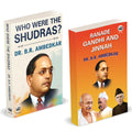 Who Were The Shudras | Ranade, Gandhi And Jinnah | Dr. Br Ambedkar Books | English Paperback Combo Set | The Original Edition | 