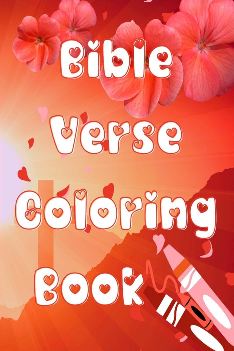 BIBLE VERSE, COLORING BOOK: For Adults And Teens Easy, Simple Inspirational & Motivational Saying Scripture With Mindful Pattern