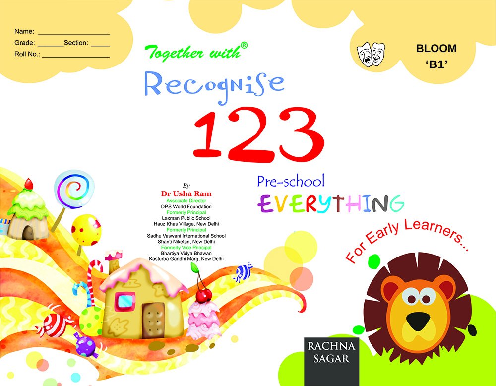 Together With Everything Bloom B1 Recognise 123 for Class LKG